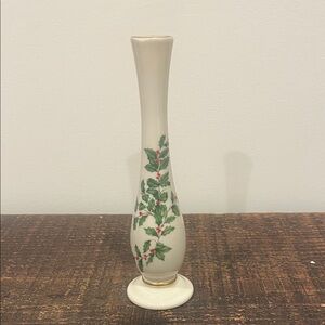 Lenox Holiday Bud Vase
